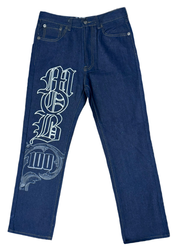 BLUE- MOB JEANS