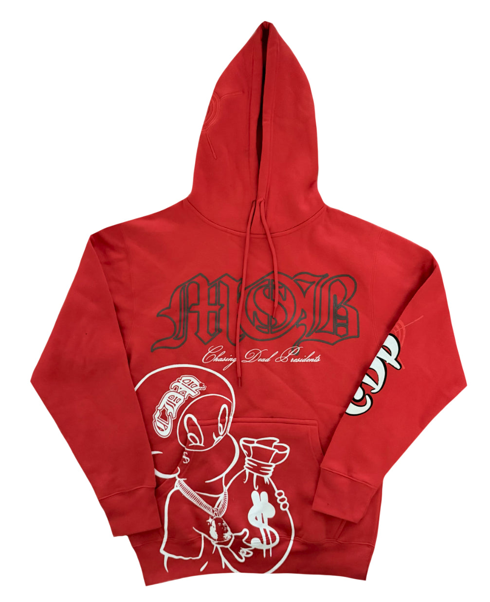 RED- MOBXCDP COLLAB HOODIE