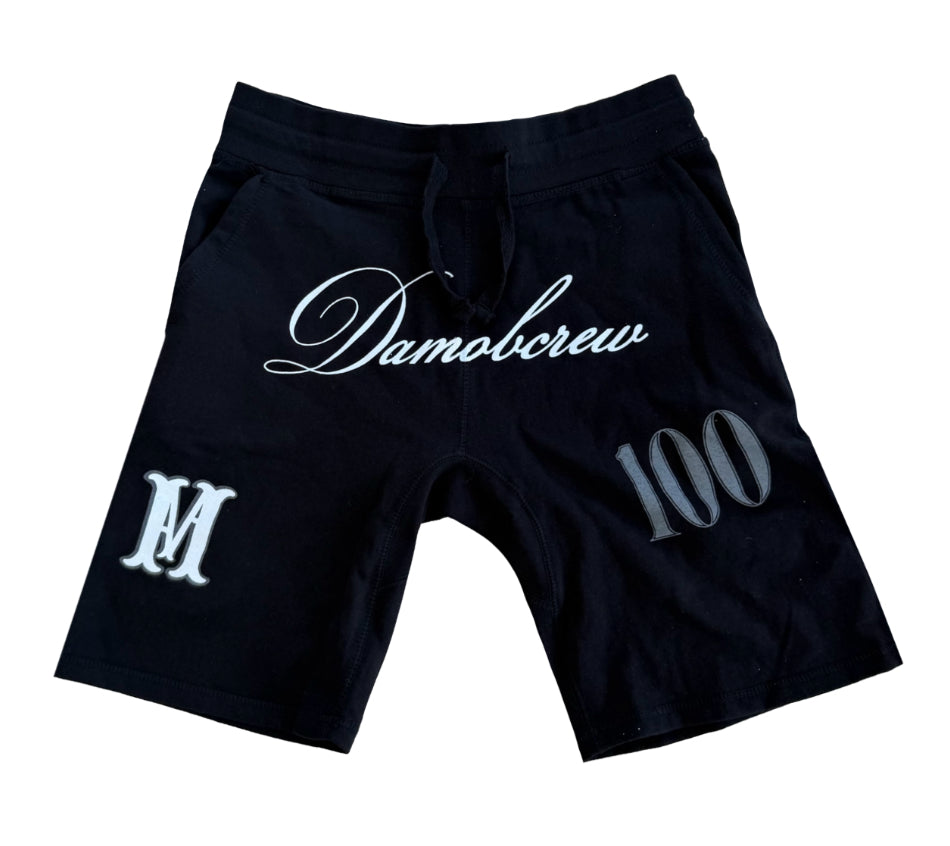 BLK- DAMOBCREW SHORTS