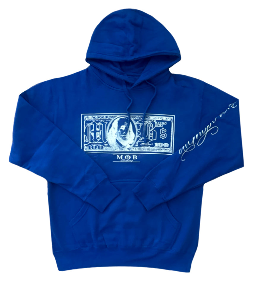 ROYAL BLUE- MOB BILL HOODIE