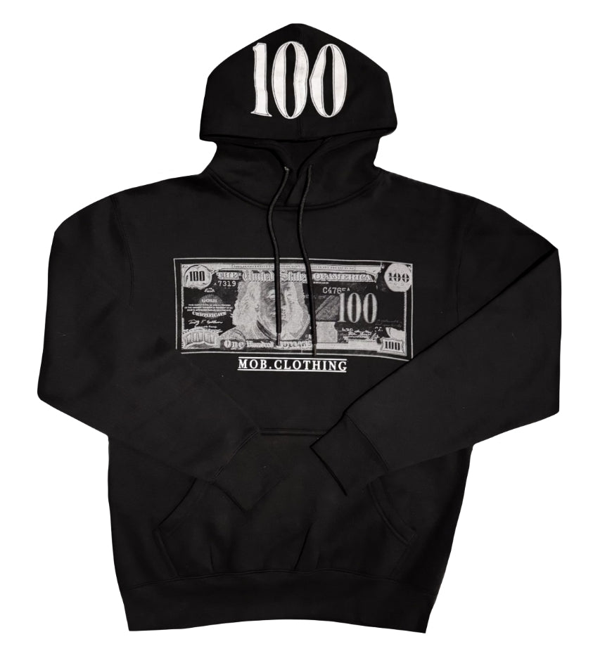 BLK- 100 MOB HOODIE