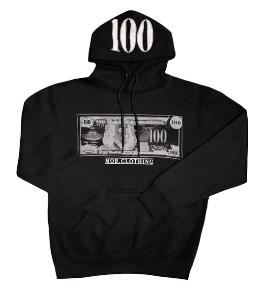 BLK- 100 MOB HOODIE
