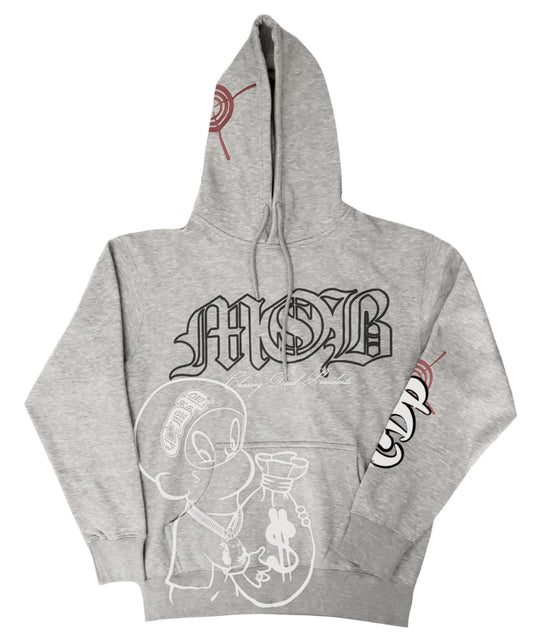 GRY- MOBXCDP COLLAB HOODIE