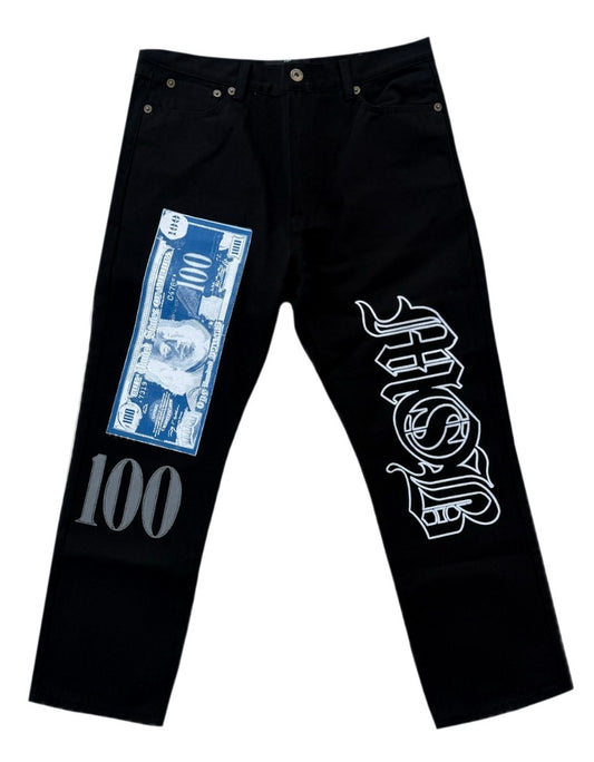 BLK- BLUE MOB BILL JEANS