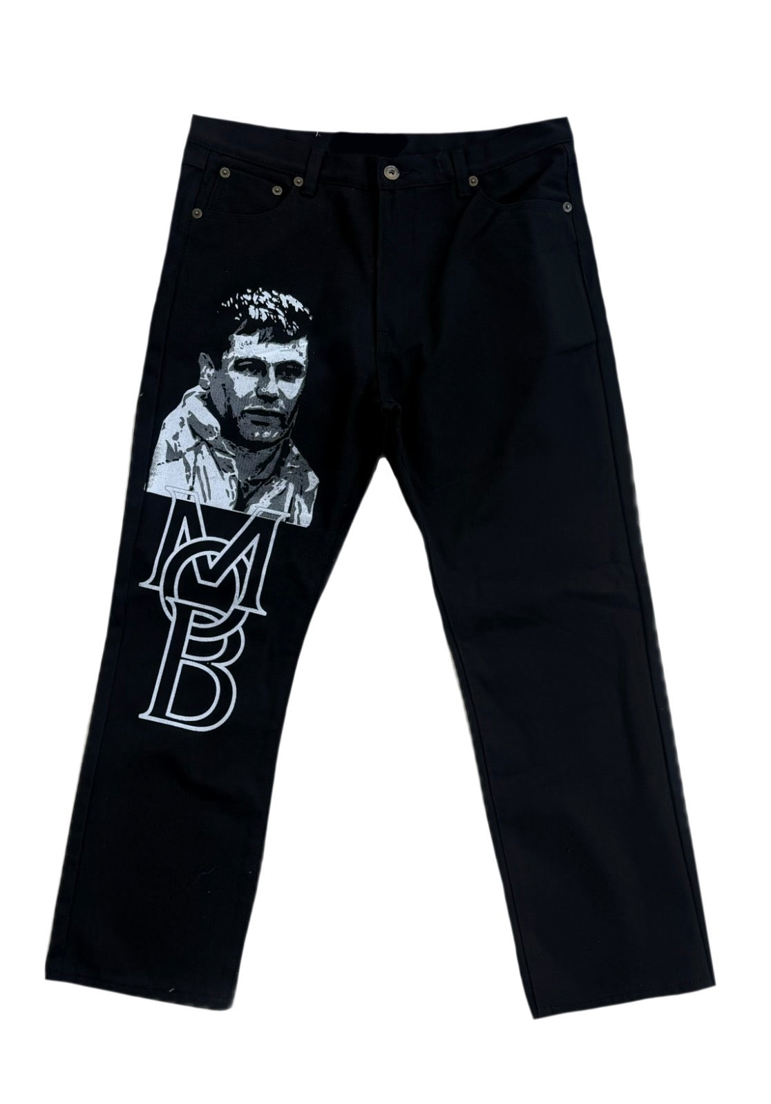 BLK- CHAPO MOB JEANS