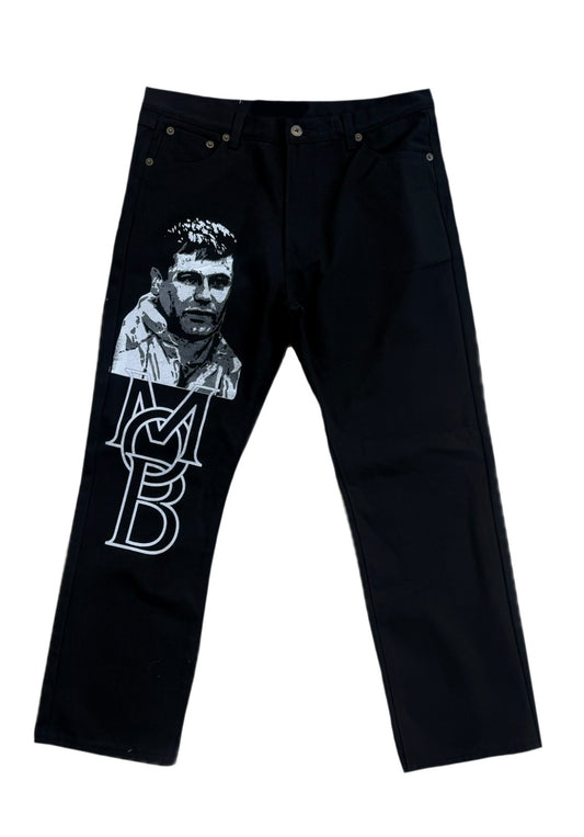 BLK- CHAPO MOB JEANS